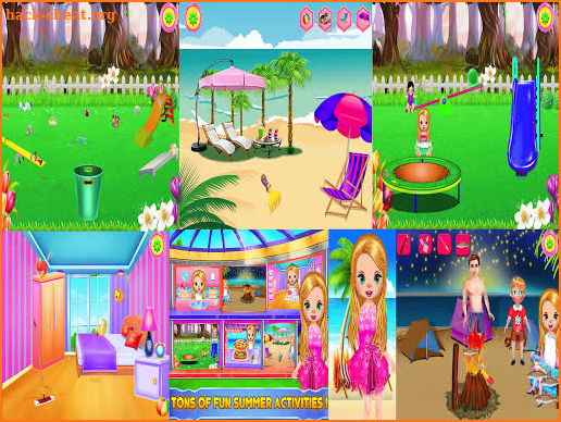 School Girl Trip : Summer Vacation Games For Girls screenshot