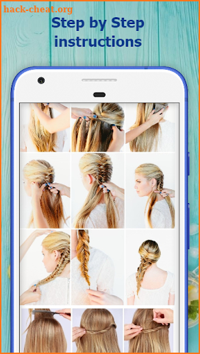 School Hairstyles Step by Step screenshot