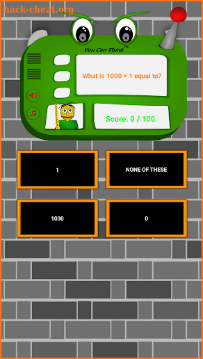 School learning math quiz screenshot