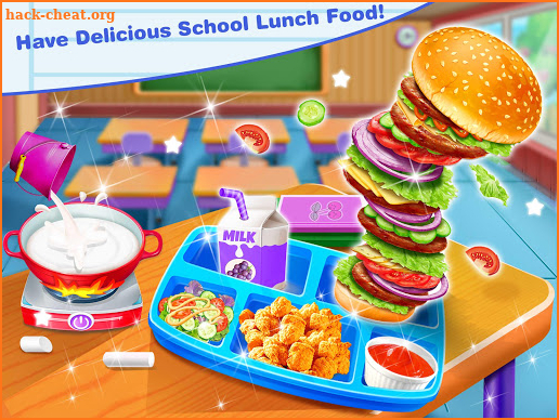 School Lunch Food Maker – Food Cooking Games screenshot