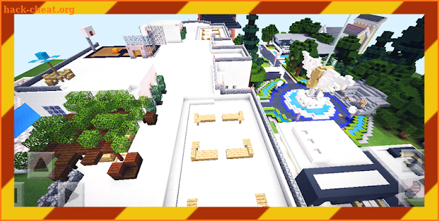 School Quest. MCPE map screenshot