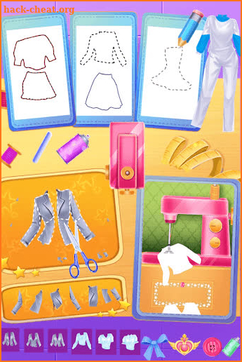 School Uniform Modify Design screenshot