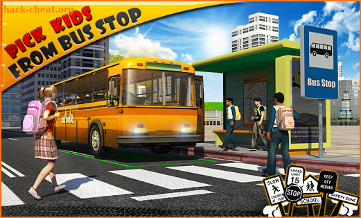 Schoolbus Driver 3D SIM screenshot