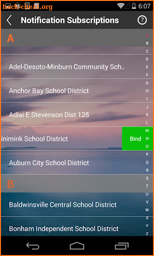 SchoolStream Notifications screenshot