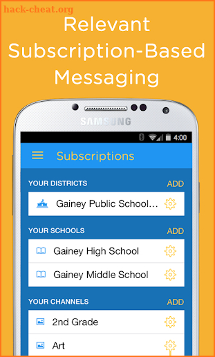 SchoolWay screenshot