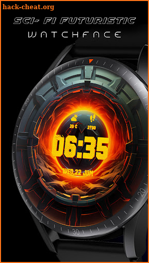 Sci-Fi Futuristic Watch Faces screenshot