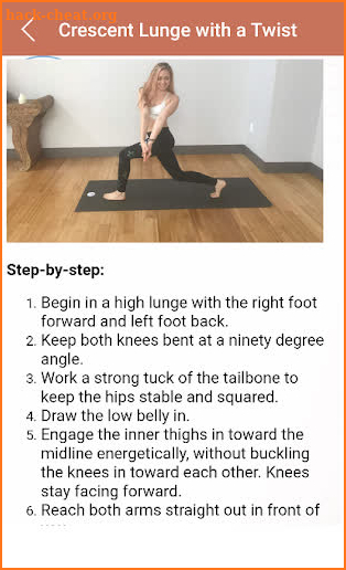 Sciatic Nerve Pain Exercises screenshot