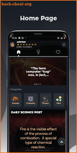 Science Facts Guru Premium screenshot