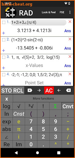 Scientific Calculator | Complex Number Calculator screenshot