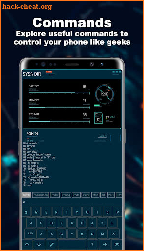 Scientific Launcher -- Aris Theme screenshot