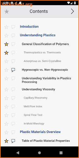 Scientific Molding Pocket Guide screenshot