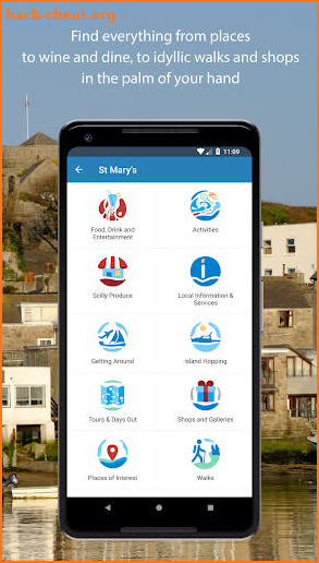 Scilly App screenshot