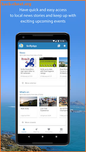 Scilly App screenshot