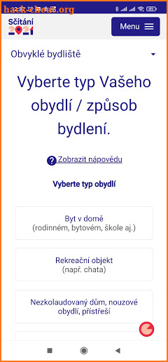 Sčítání21 screenshot