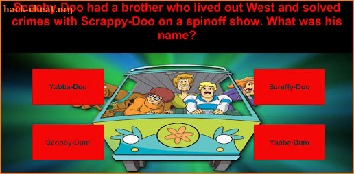 Scooby Doo Trivia screenshot