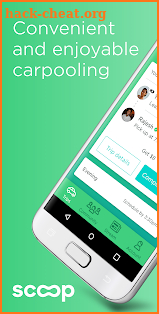 Scoop - Carpool with Co-Workers & Neighbors screenshot