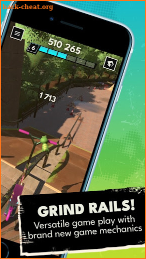 Scooter Touchgrind 3D Hints screenshot