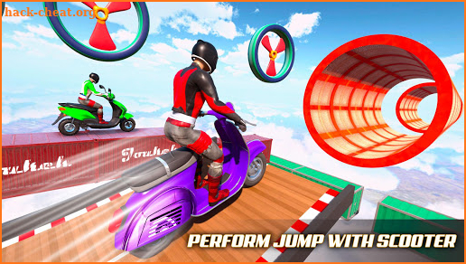 Scooty Stunt Race 3D: Moto Bike Racing screenshot