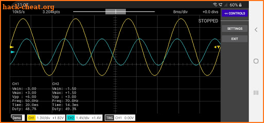 Scoppy - Oscilloscope and Logic Analyzer screenshot