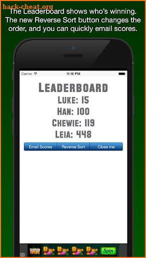 Score Keeper FREE screenshot