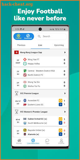 Score: Live Sports Scores screenshot