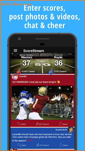 ScoreStream High School Sports screenshot