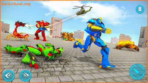 Scorpion Robot Car Transform:Helicopter Robot wars screenshot