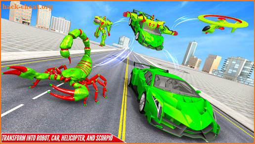 Scorpion Robot Car Transform:Helicopter Robot wars screenshot