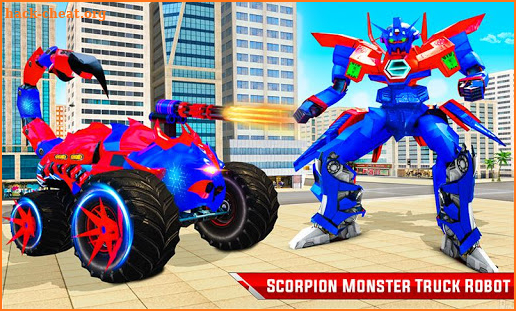 Scorpion Robot Monster Truck Transform Robot Games screenshot