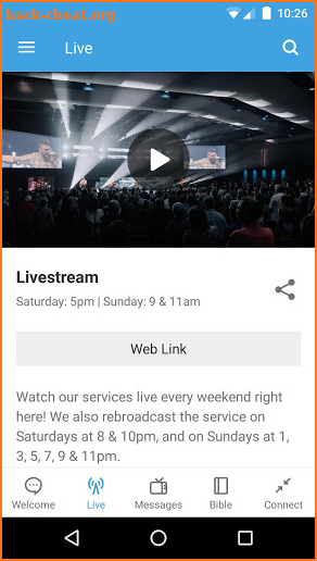 Scottsdale Bible Church screenshot