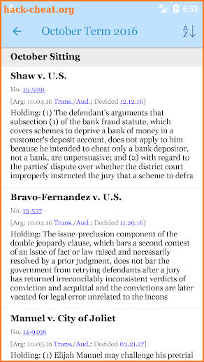 SCOTUSblog screenshot