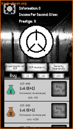 SCP Clicker screenshot