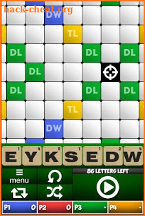 Scrabble with friends screenshot