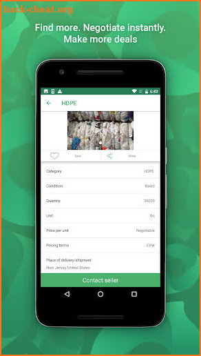 Scrapo - Plastic Recycling Marketplace screenshot