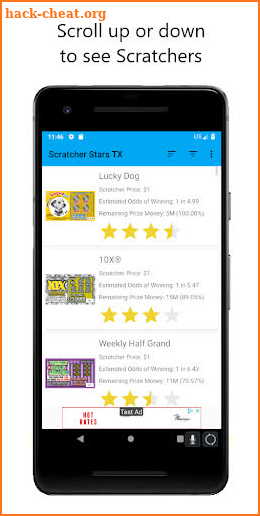 Scratch Ticket Stars TX - Texas Lottery Guide screenshot