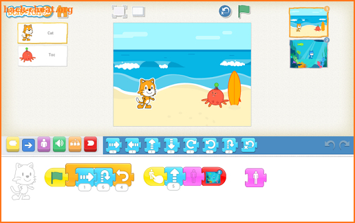 ScratchJr screenshot