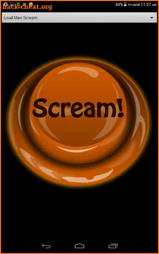 Scream Button HD - Lots of Scary Screaming Sounds screenshot