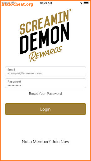 Screamin' Demon Rewards screenshot