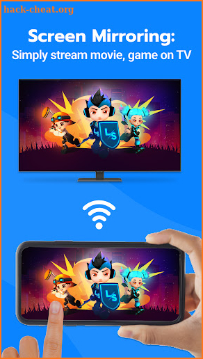 Screen mirroring - TV miracast screenshot