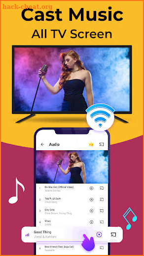 Screen Mirroring with Music TV screenshot