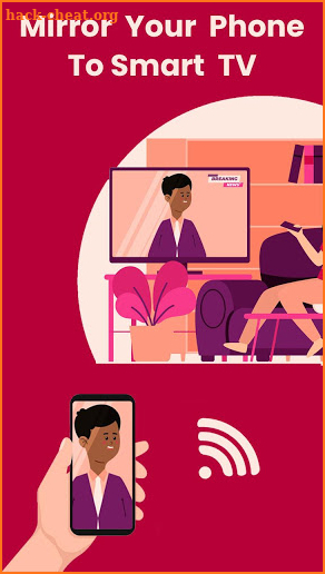 Screen Mirroring with TV : Android Screen Casting screenshot