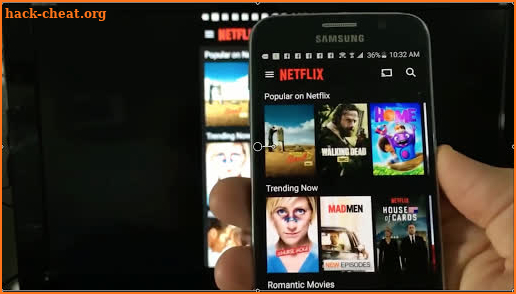 Screen Mirroring with TV -Screen Cast on SamsungTV screenshot