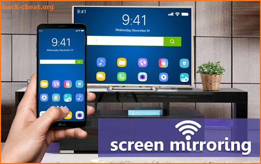 Screen Mirroring With TV :  Wireless Mirroring App screenshot