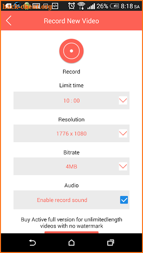 Screen Recorder - Free screenshot