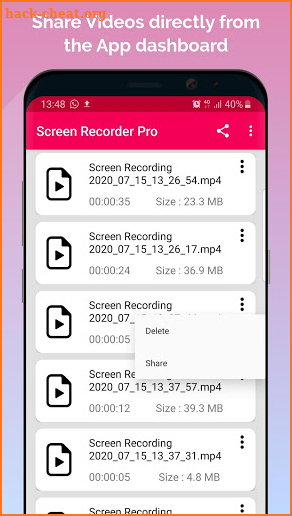 Screen Recorder Pro screenshot