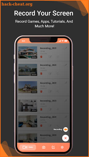 Screen Recorder, Video Recorder, Video Editor screenshot
