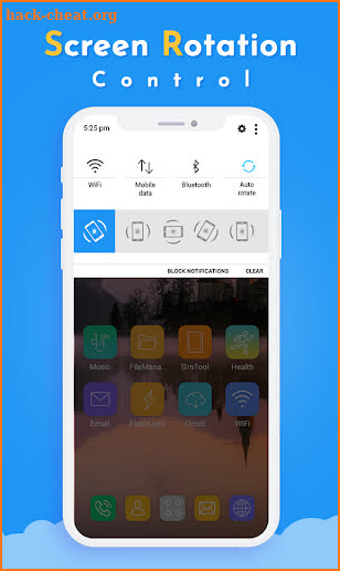 Screen Rotation Control - Rotation Control screenshot