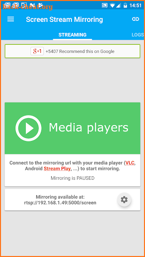 Screen Stream Mirroring Free screenshot