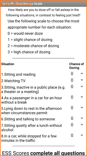 Screening of Obstructive Sleep Apnea screenshot