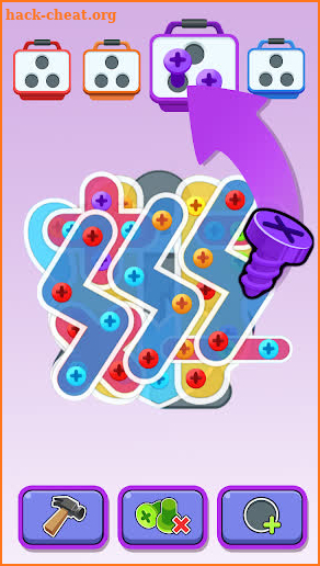 Screw Pin Jam Puzzle screenshot